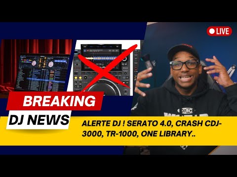 Serato 4.0 OFFICIEL, CDJ-3000 Crash, TR-1000… Les DJ NEWS à ne pas rater !