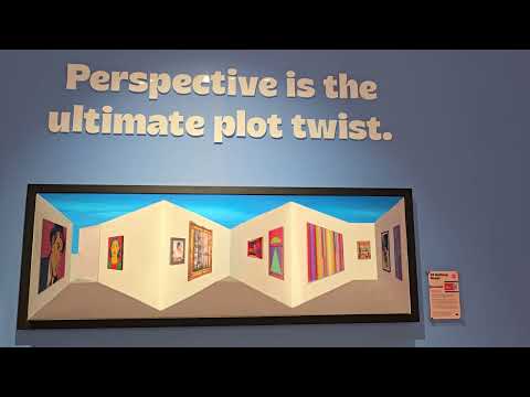 🏛🖼🎨New Art Venue . Mind Games:Art Alive @ 154 Broadway Sydney Part  10 PERSPECTIVE Tue 16 Dec 25