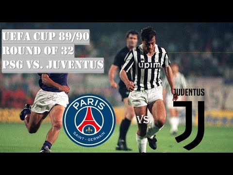 UEFA Cup 89/90 - Round of 32 - PSG vs. Juventus