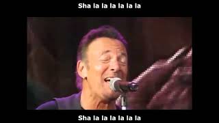 Bruce Springsteen   Jersey Girl   live (Texto inglés-español)