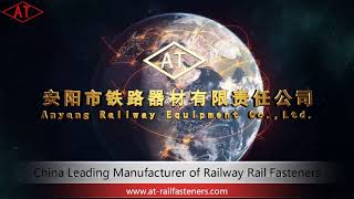 Elastic rail pads for railway track fastening youtube video