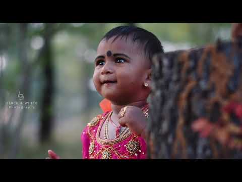 1st Birthday Highlights | Happy birthday Lakshya |kannaane kanney song |Black &White photography