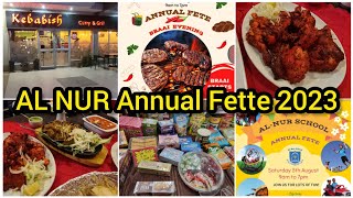 Al Nur Annual Fette 2023 | Kids Rides Food & Clothing Stalls | Dinner At Kebabish Curry & Grill