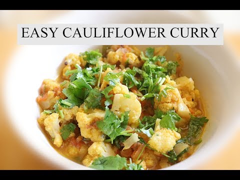 Vegan Cauliflower Curry | Instant Pot Recipes | Indian low calorie recipe | Cauliflower