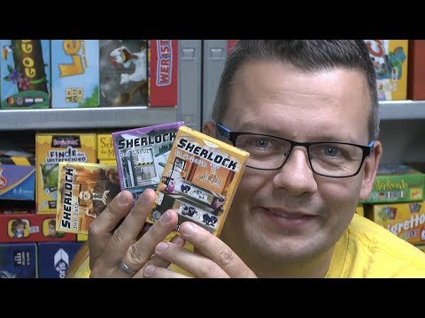 Sherlock (ABACUSSPIELE) - ab 12 Jahre - ... und wieder 3 neue Fälle! (mehr als ein Geheimtipp!)