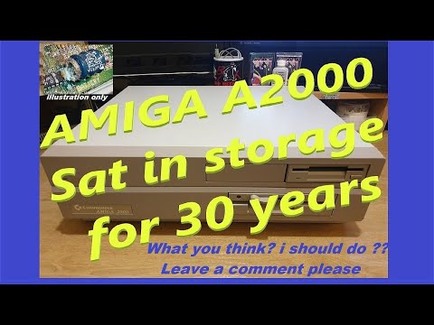 Commdore Amiga A2000 Has the Varta battery destoryed it ??. Part 1