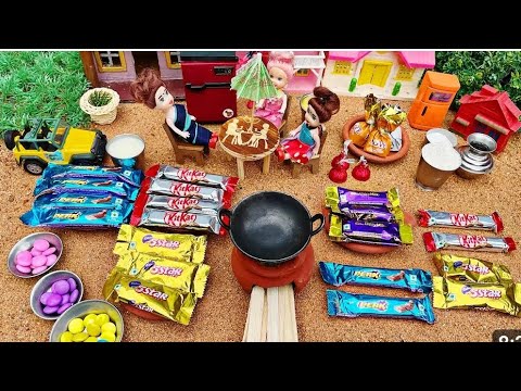 Mini 🍫 All 🍬 Chocolate 🍭 Cake Recipe | Chocolate Cake | Miniature all Chocolate