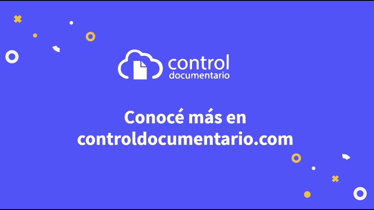 Qué es Control Documentario