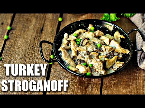 DELICIOUS Ground Turkey Stroganoff Recipe | Ground Turkey Recipes | Stove Top Stroganoff Recipes