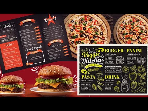 image-Is there a menu template on Word?
