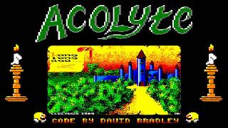 [Amstrad CPC] Acolyte - Longplay