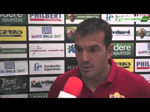 Esteban "El Elche juega al límite de reglamento" Elche 1-0 Almería || VamosElche.com