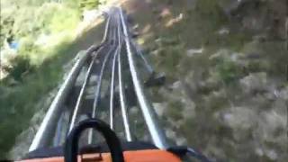 preview picture of video 'Awesome bobsled in Hungary, no brakes run'
