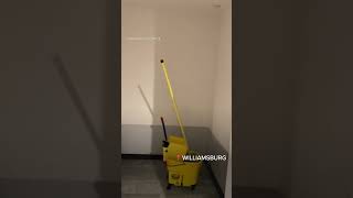 Rain floods an apartment in Williamsburg as torrential downpours cause flash flooding #shorts