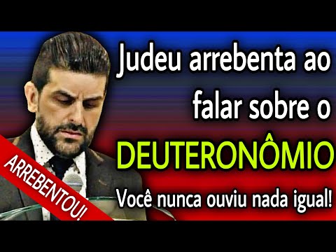 Ninguém fala do livro de  DEUTERONÔMIO (manual)  como ele | YOSSEF AKIVA