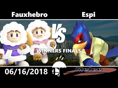Rain City 2 Melee: Winners Finals - Fauxhebro (Ice Climbers) vs Espi (Falco)