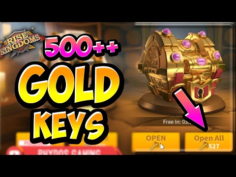 500+ Gold Unlocks in Rise of Kingdoms and get lots of Legendary commanders