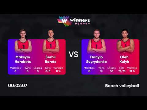 16:20 A. Pasazhin / A. Zabuha - D. Korobkov / V. Kushch 25.09.2022 | Winners Beach Volleyball