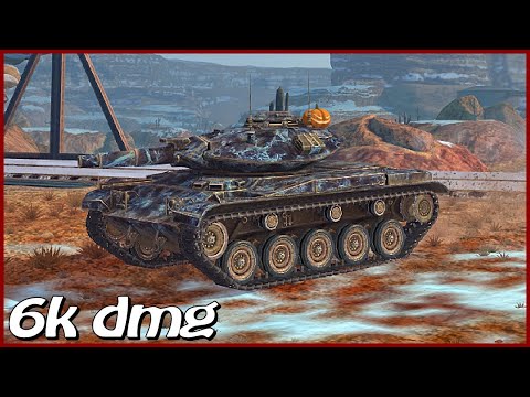 WOT Blitz / T49 / 4 frags / 6k dmg