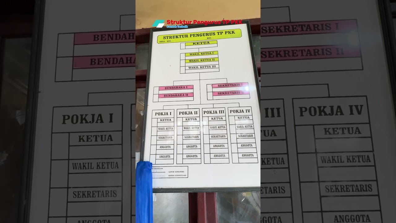 Mengenal Struktur Organisasi TP PKK