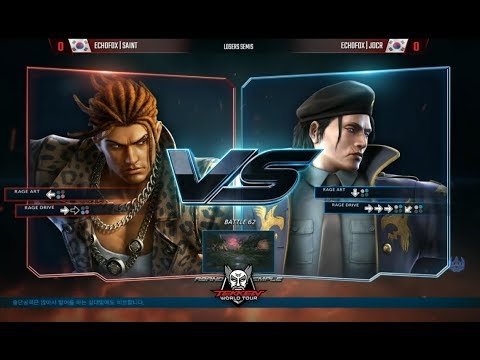 Tekken 7: EchoFox Saint vs. EchoFox JDCR - Tekken World Tour Winners Final