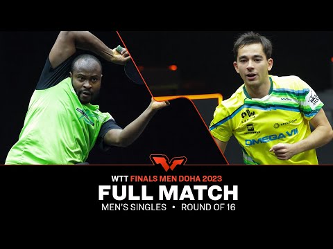 FULL MATCH | Hugo CALDERANO vs Quadri ARUNA | MS R16 | #WTTDoha 2023