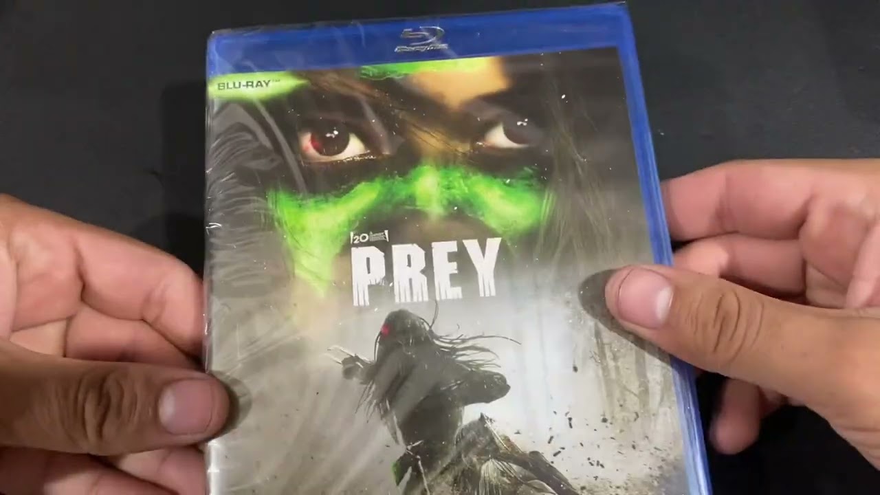 Prey Blu ray unboxing