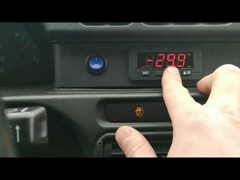 Как настроить пульт управления от рефрижератора. EVK 213.