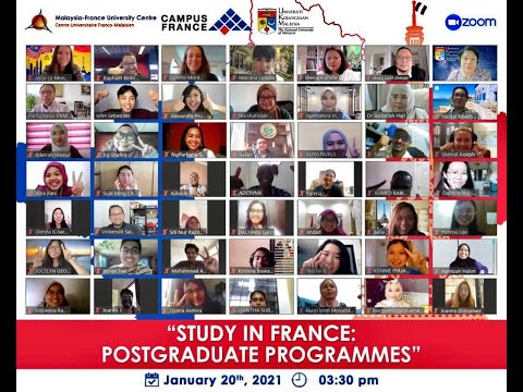 [Live Webinar] Study in France Postgraduate Programme