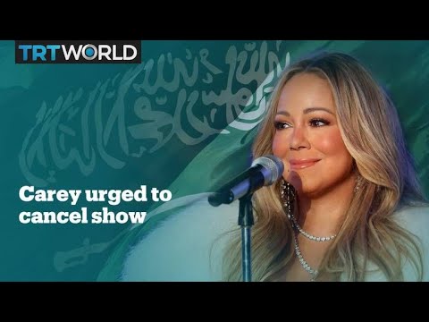 Activists urge Mariah Carey to cancel her performance in Saudi Arabia