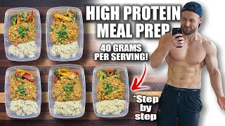 High Protein Vegan MEAL PREP | Quick, Easy & Soy Free thumbnail