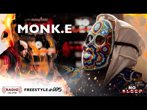MONK.E w/ M-Press Live on No Sleep Radio 102.3FM • Freestyle 005
