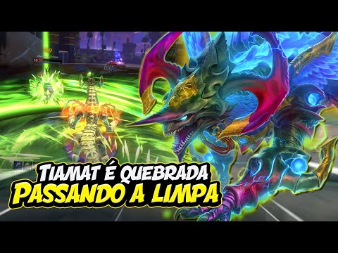 CLEANING UP! TIAMAT MID - ⚡ Smite BR GM Ranked Conquista