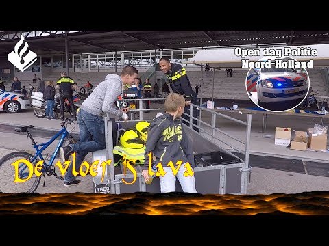 DE VLOER IS LAVA. Politie Open Dag, Noord-Holland.