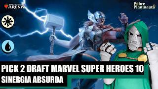 🏆TROFEU GARANTIDO MESMO COM O ARENA JOGANDO CONTRA 🏆- Pick 2 Draft Marvel Super Heroes 10