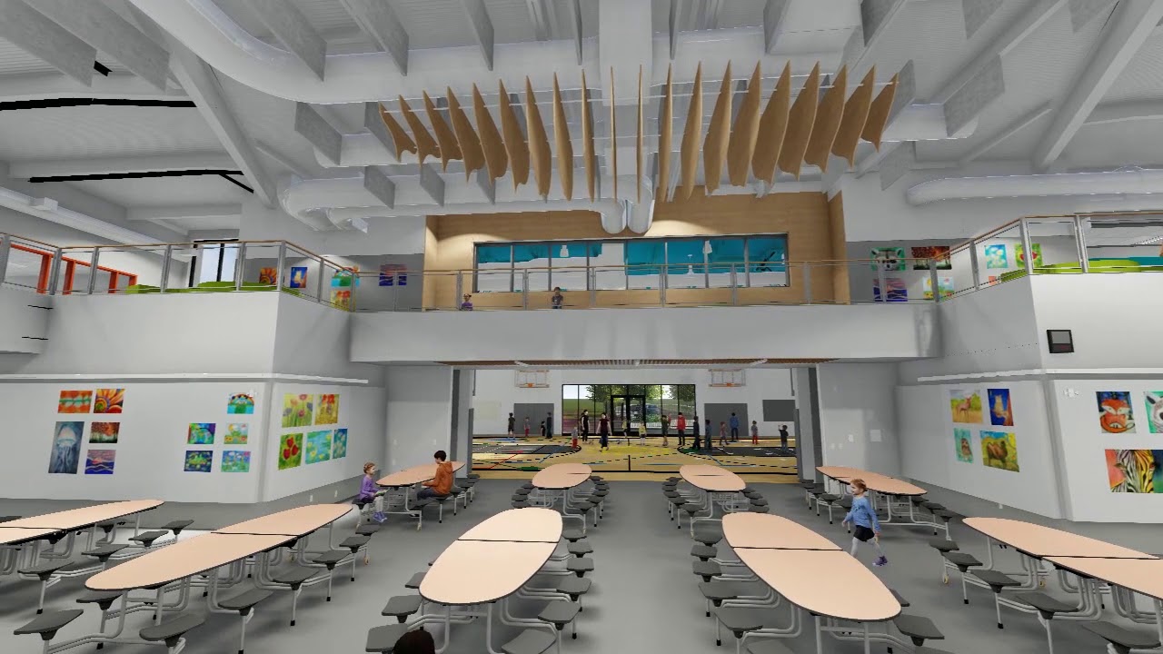 Browns Point Elementary School Animation - TCF Architecture