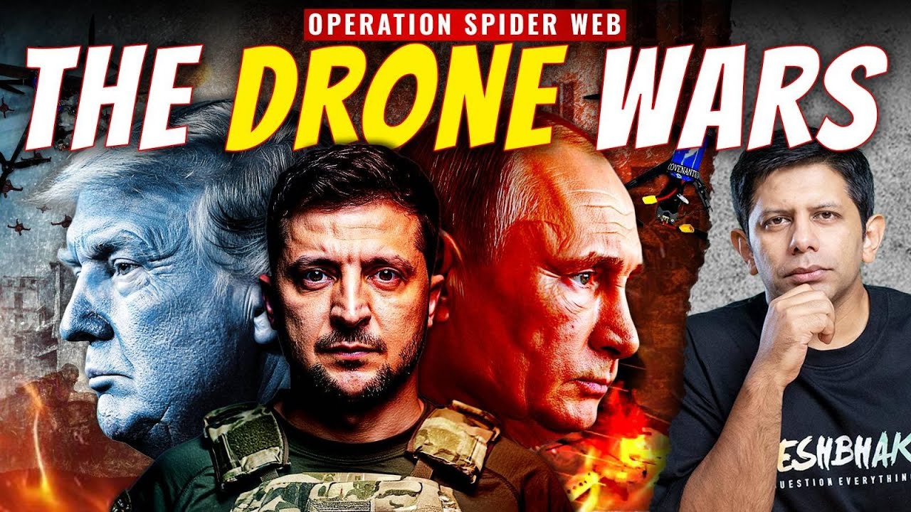 Is India Ready For The Drone Age? | Ukraine Stuns Russia - Redefines The Art Of War | Akash Banerjee