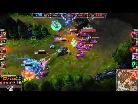 Quas grabs an unofficial quadra kill against CLG