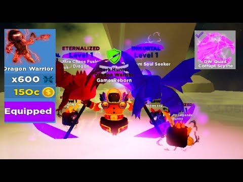 Buying Max Rank Dragon Warrior! Best Dual Scythe and Training Area! - Ninja Legends (ROBLOX)