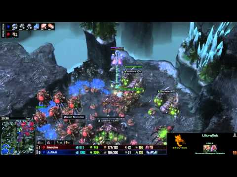 Nerchio vs Jjakji   ZvT G2   Euroseries SF mYi vs Acer