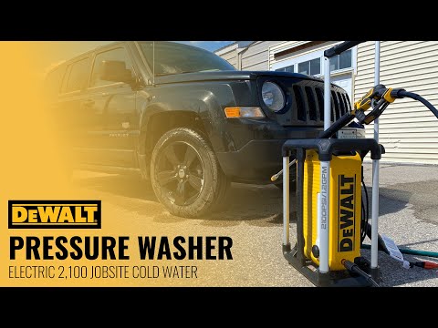 DEWALT Electric Jobsite Pressure Washer (DWPW2100)