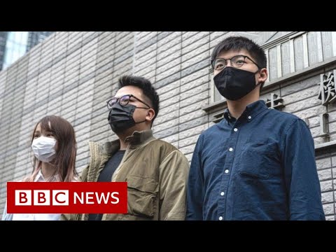 香港王祖賢與民運人士被囚禁 - BBC News (Hong Kong’s Joshua Wong and pro-democracy activists jailed - BBC News)