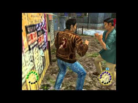 Fighting on the streets in Shenmue 2