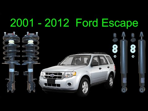 Replacing the shocks and struts in a 2010 Ford Escape