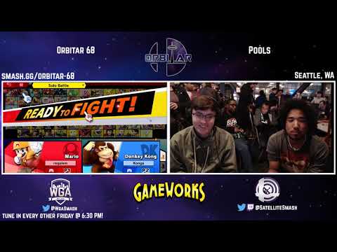 Duwang (Mario) vs. Konga (Donkey Kong) - Orbitar 68 - Pools