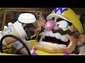 Wario dies in a car crash after spilling coffee on his lap (Animated)