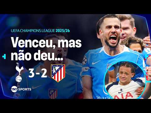 Gols e lances de Tottenhan x Atlético de Madri