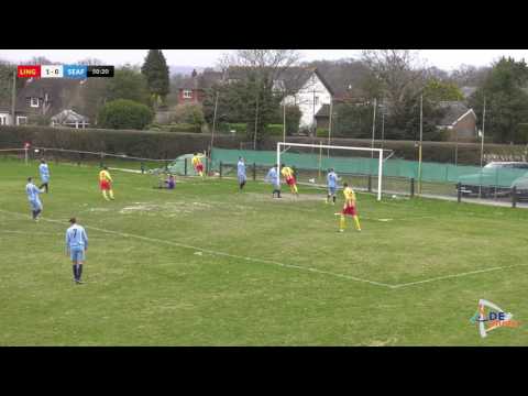 Lingfield FC v Seaford Town FC Marc McEvilly 4th Goal of Season