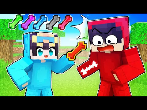 Nico and Cash - Nico STEALING Friend's BONES in Minecraft! - Parody Story(Cash,Zoey and Mia TV)