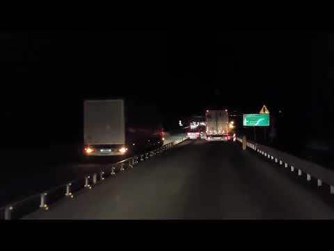 TIR-em pod prąd na A1 10.10.2022 Kamieńsk